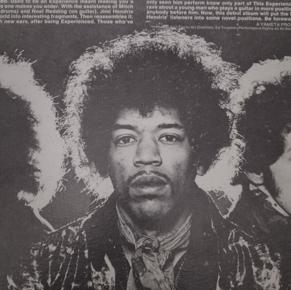 The Jimi Hendrix Experience, "Are You Experienced?" VINTAGE VINYL!! - Picture 6 of 6